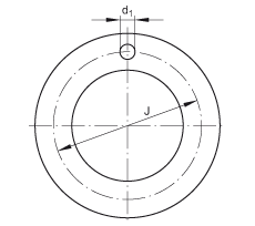 推力墊圈 EGW20-E40, 推力墊圈，免維護(hù)，帶鋼襯